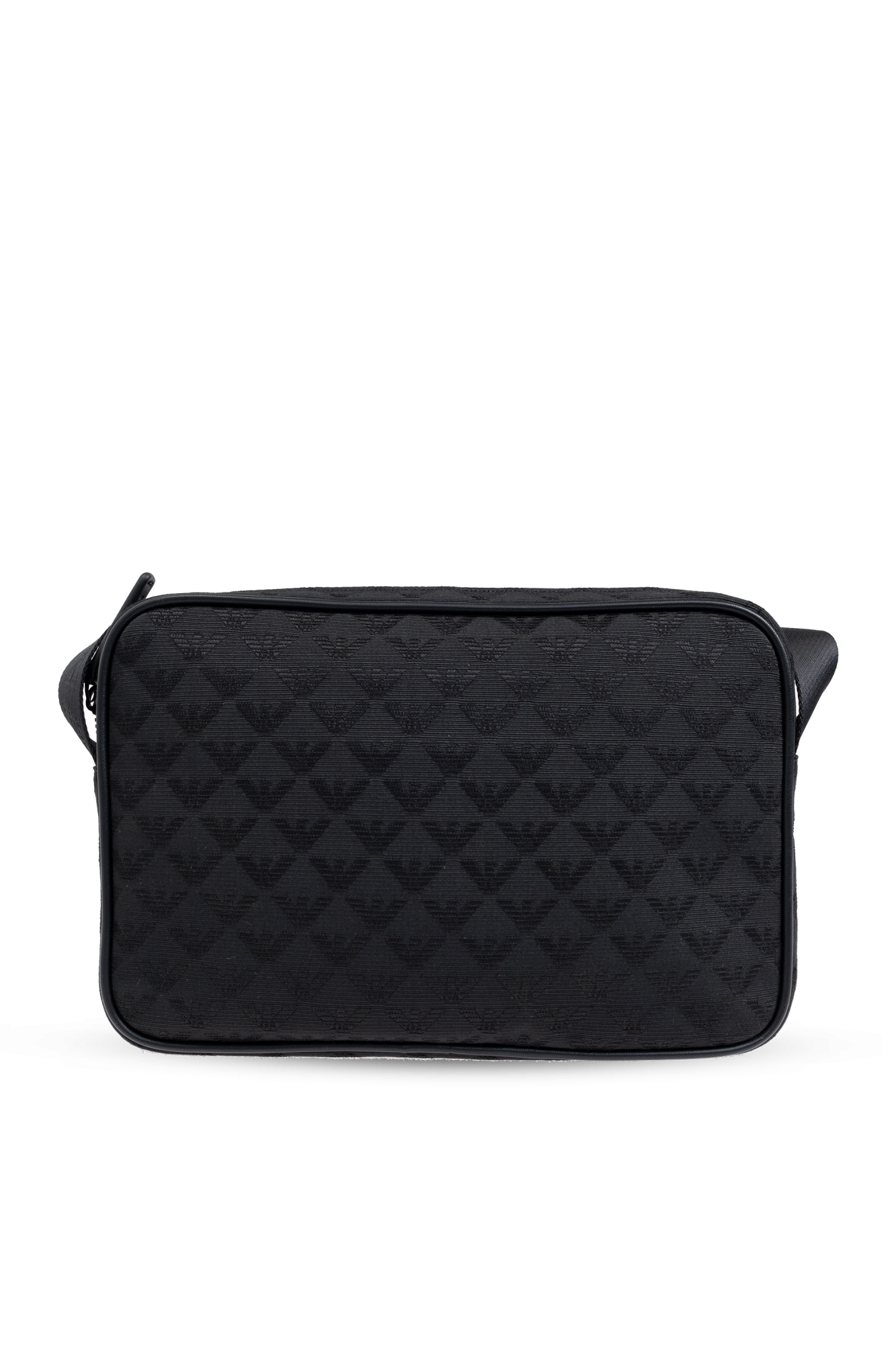 Black Shoulder bag with logo Emporio Armani